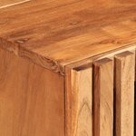 vidaXL Buffets 3 Pièces 60x34x75 cm bois d'acacia massif