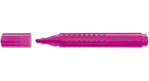 Surligneur TEXTLINER GRIP Triangulaire Pte Biseautée 1 - 5 mm Rose FABER-CASTELL