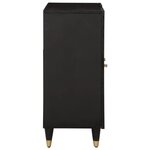 vidaXL Armoire latérale 90x33x75 cm bois massif de manguier