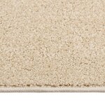 vidaXL Tapis à poils courts 160x230 cm Beige