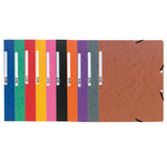 Chemise à élastique sans rabat carte lustrée 400gm2 - A4 - Couleurs assorties EXACOMPTA