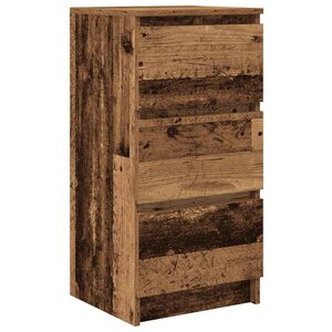 vidaXL Buffet vieux bois 37 5x35x76 cm bois d'ingénierie