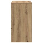vidaXL Bureau chêne artisanal 70 x 40 x 76 cm Bois d'ingénierie