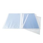 Protège-documents à anneaux et pochettes détachables KreaCover 80 vues - A4 - Blanc EXACOMPTA