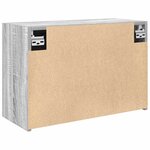 vidaXL Armoire murale de bain sonoma gris 60x25x40cm bois d'ingénierie