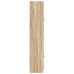 vidaXL Ensemble de Meubles 2 Pièces Chêne Sonoma Bois d'ingénierie