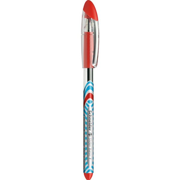 Stylo à bille Slider Basic Pointe Fine rouge SCHNEIDER