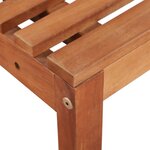 vidaXL Mobilier de bistro 2 Pièces Bois d'acacia massif