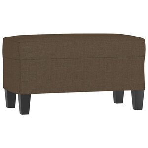 vidaXL Banc Marron 70x35x41 cm Tissu