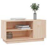 vidaXL Meuble TV 80x35x40 5 cm Bois de pin massif