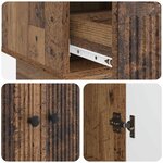 vidaXL Buffet Bois ancien 66 x 34 5 x 95 cm Bois d’ingénierie