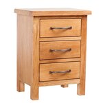 vidaXL Tables de chevet 2 Pièces 40x30x54 cm Bois de chêne massif