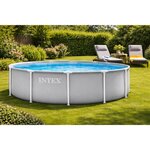 Intex 26716GS - PrismFramePool Set avec pompe Ø366 x 99 cm