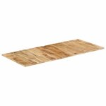 vidaXL Dessus de table bois de manguier solide 15-16 mm 140x60 cm