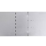 vidaXL Clôture de pelouse 15 Pièces Acier galvanisé 100x20 cm