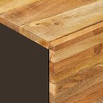 vidaXL Ensembles de salle de bain Naturel Bois de mangue massif