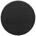 vidaXL Ensemble de bistro 3 Pièces avec coussins noir résine tressée