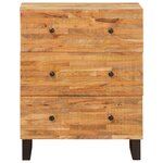 vidaXL Buffet de Rangement Marron 60 x 33 x 75 cm