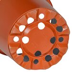 vidaXL Pot à fleurs 100 Pièces Céramique Ø 15 x 13 cm Plastique