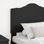 vidaXL Tête de lit avec tête de lit Chêne noir 75 cm Bois d'ingénierie