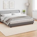 vidaXL Tapis de surface HUARTE Beige 280 x 200 cm Polyester