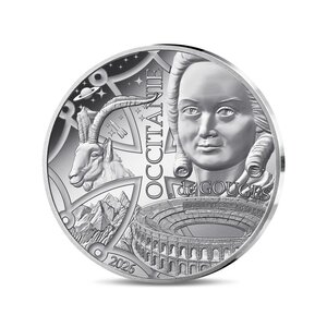 Collection des régions - Occitanie  Monnaie de 5€ Argent BE