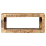 vidaXL Meuble TV 60x30x25 cm en bois de manguier massif