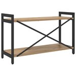 vidaXL Étagère Chêne artisanal 40 x 30 x 85 cm Bois d'ingénierie