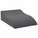 vidaXL Coussin pour jambes Gris 68 x 40 x 18 cm