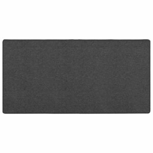vidaXL Tapis Couloir Gris foncé 100 x 200 cm 100  Polypropylène