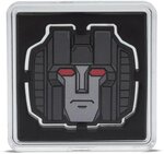 Pièce de monnaie en Argent 2 Dollars g 31.1 (1 oz) Millésime 2024 Transformers Heads STARSCREAM