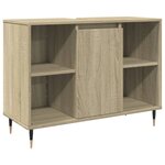 vidaXL Ensemble de meubles de salle de bain 3 Pièces chêne sonoma