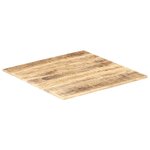 vidaXL Dessus de table Bois de manguier solide 15-16 mm 80x80 cm