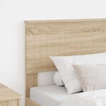 vidaXL Tête de lit Chêne Sonoma 75 cm Bois d'ingénierie