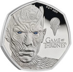 Monnaie ICE Game of Thrones Argent 50 Pence United Kingdom 2026