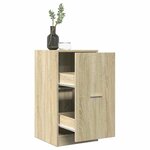 vidaXL Armoire d'apothicaire chêne sonoma 40x41x77 5cm bois ingénierie