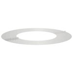 vidaXL Anneaux d'arbre plats 5 Pièces Argent Ø40 / 70 cm Acier inoxydable