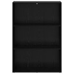vidaXL Étagère Chêne noir 60 x 30 x 76.5 cm Bois d'ingénierie