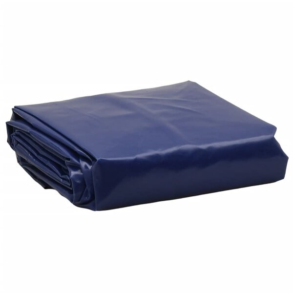 vidaXL Bâche bleu Ø 2 2 m 650 g/m²