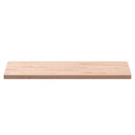 vidaXL Dessus de table 80x40x2 5 cm rectangulaire bois massif de hêtre