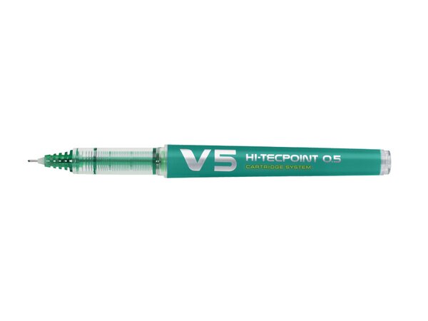Roller Rechargeable V5 Encre Liquide Begreen Pointe Fine Vert PILOT