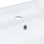 vidaXL Évier salle de bain blanc 91 5x48x23 cm rectangulaire céramique