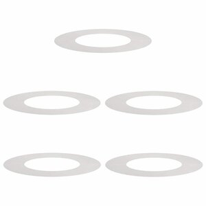 vidaXL adapté pour anneaux d'arbre plats 5 Pièces Argent Ø40 / 70 cm