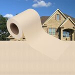 vidaXL Écran d'intimité de jardin PVC 35x0 19 m Crème