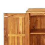 vidaXL Armoire de jardin 75x35x70 cm bois massif d'acacia