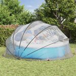 vidaXL Dôme de piscine Transparent 472 x 460 x 229 cm PVC