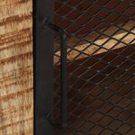 vidaXL Buffet 100x31x60 cm Bois de manguier massif brut