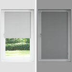 Store enrouleur occultant 120 x 175 cm blanc
