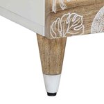 vidaXL Meuble TV 70x33 5x46 cm bois massif de manguier