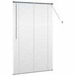 vidaXL Store de Fenêtre Gris foncé 80 x 130 cm Aluminium